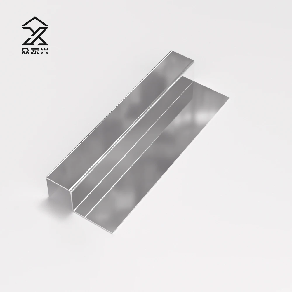 product foshan 201 304 grade square shape floor ceramic stainless steel edge tile trim-58