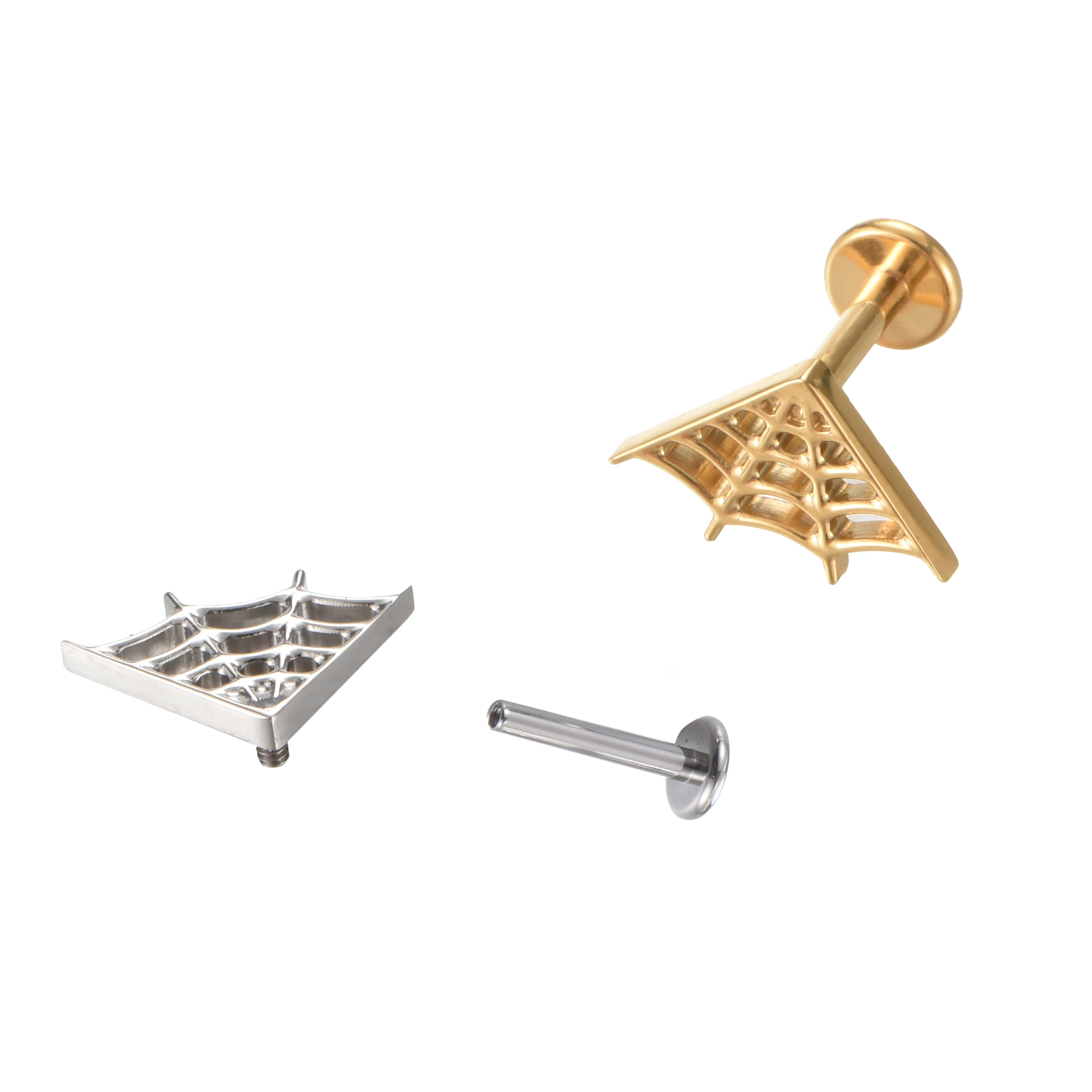 Youzhu Astm F136 Titanium Spider  Helix Tragus Ear Piercing Joyeria