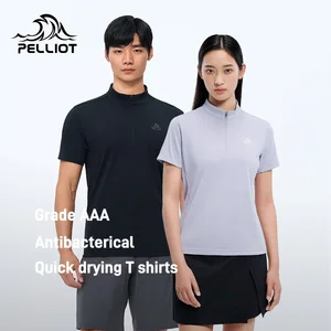 PELLIOT Outdoor Quick Dry Breathable High Elastic Soft Antibacterial and Perspiration-resistant Sports T-shirt