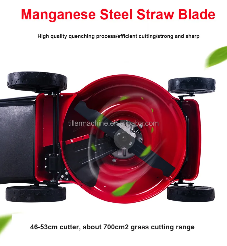 Manual Folding Handle Lawn Mowers With Mini Hay Baler Buy Falding