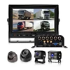 4CH HDD MDVR With 4G+GPS+WIFI,7'' Screen ,4PCS Camera