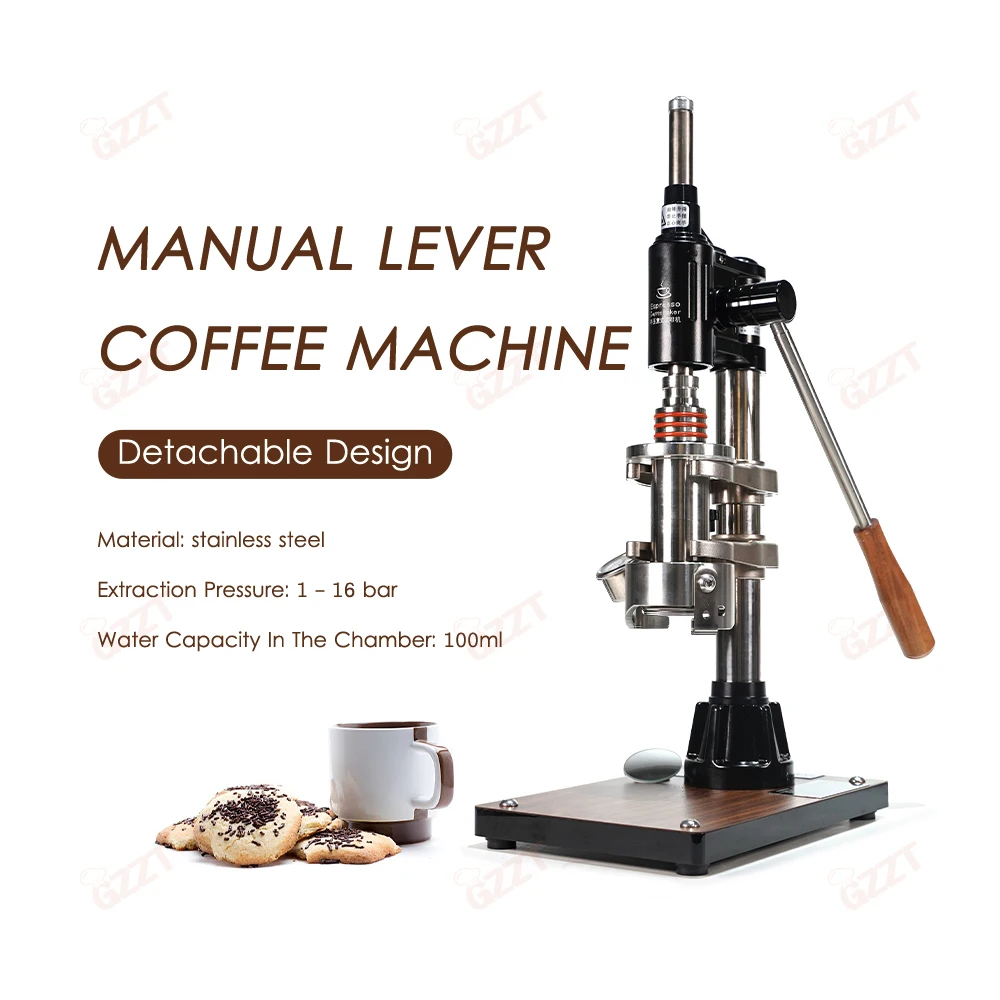 Manual Pressure-Variable Coffee Machine Professional Cafetera