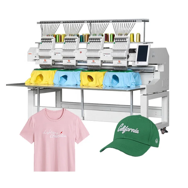 Компьютеризированный китайский компьютер с монограммой 4 головки швейная вышивальная машина цена в Пакистане Бангладеш