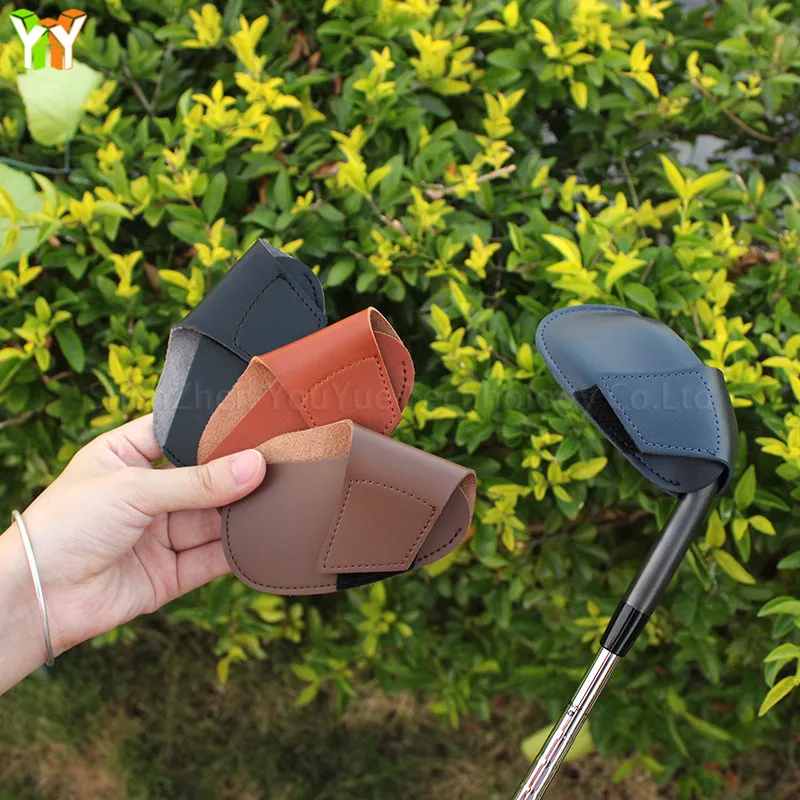 Leather Golf Iron Head Covers Set Iron Wedge Covers Simple Design Golf Club  Covers - Buy Golf Head Covers,Leather Head Cover Golf,Golf Club Covers