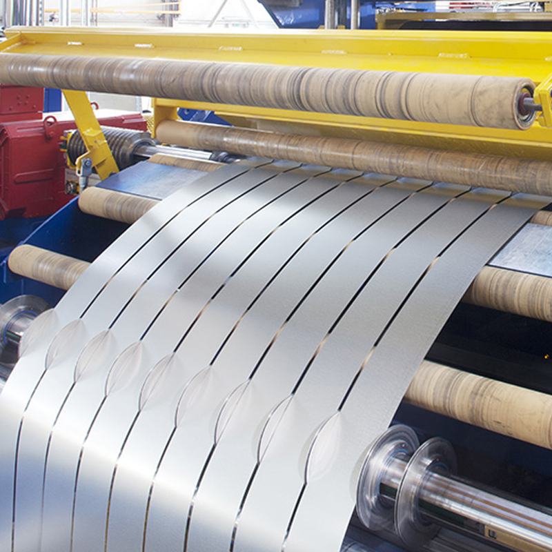 Automatic steel coil slitting line for ductile iron pipe