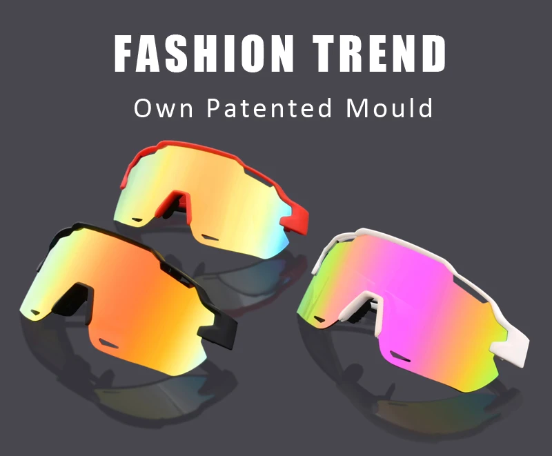 Polarized Cycling Glasses Oem Uv400 Sport Bike Sunglasses Hd Pc Lens