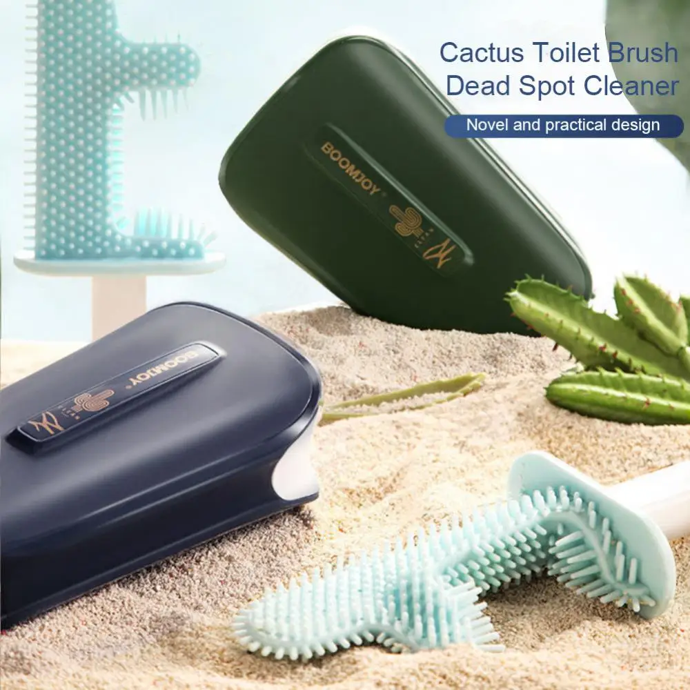 2022 New Silicone Toilet Brush with Holder - Wall Mounted