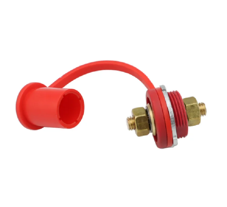 Remote Battery Cable Firewall Bulkhead Connectors 3/8'' Studs Bulkhead