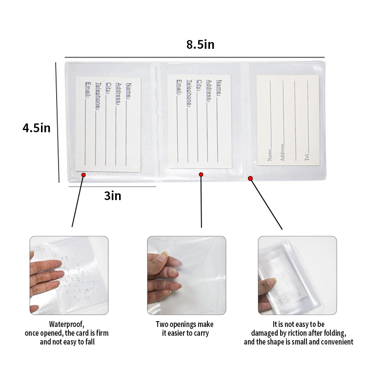 Pvc Car Document Holder Vehicle Registration Holder For German Vehicle Registrations In