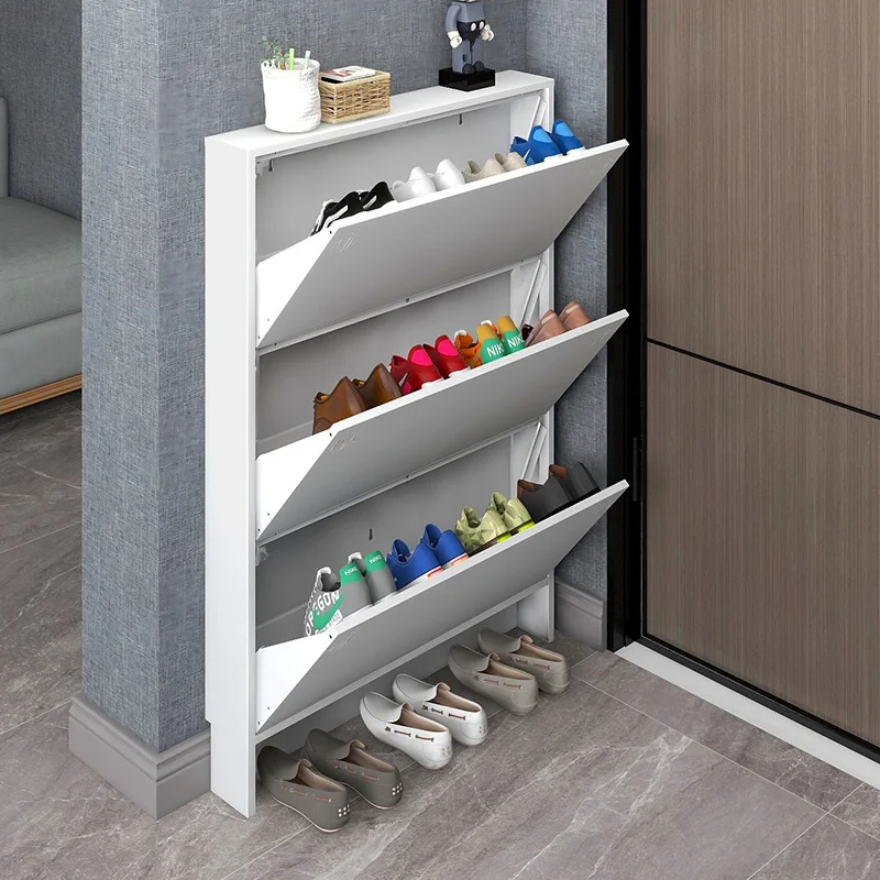 Modern Steel Shoe Rack details