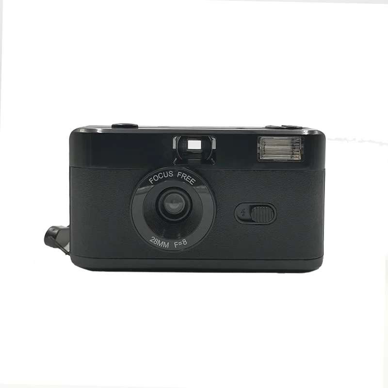 再利用可能なフィルムカメラシンプルな使用35mmフラッシュホワイト