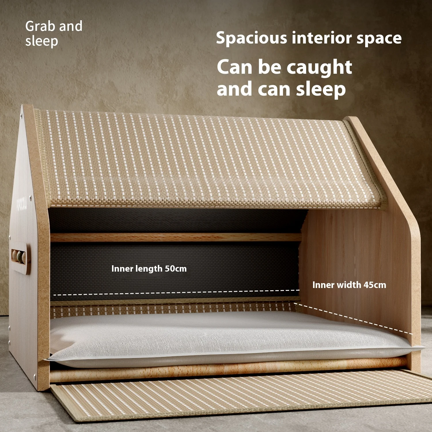 Cat Shelter cat Scratching Board Winter cat Nest Self Hi Carousel cat Toy Sisal cat Scratching Board cat House Recliner details