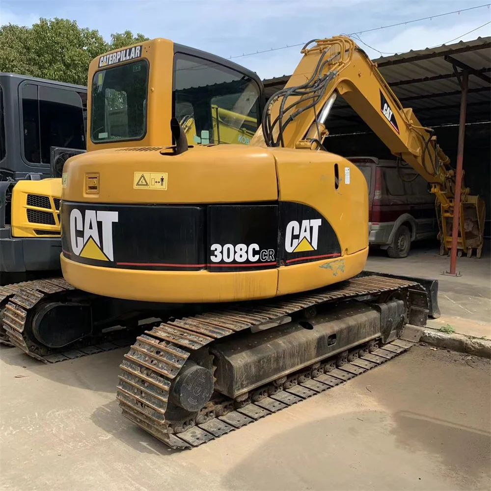 Heavy Machinery Used EXcavator Mini Excavators CAT 308CCR 8TON Second Hand Caterpillar 308CCR Excavator for Sale