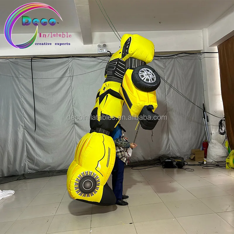 Festival Event Robot Costume Inflatable Customized Walking Inflatable Robot Costume