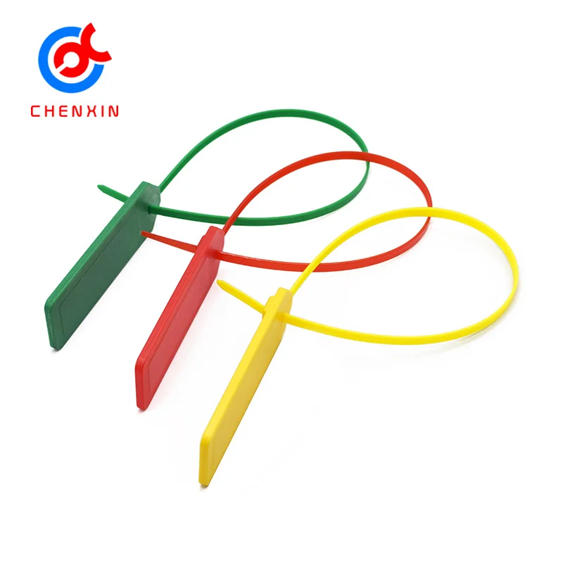 Lock Security RFID UHF 4216 Cable Seal Tag Self Locking RFID Plastic Zip Tie ABS Cable Tie Tag