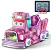 หน้าจอเกม 3 มิติ สีชมพู