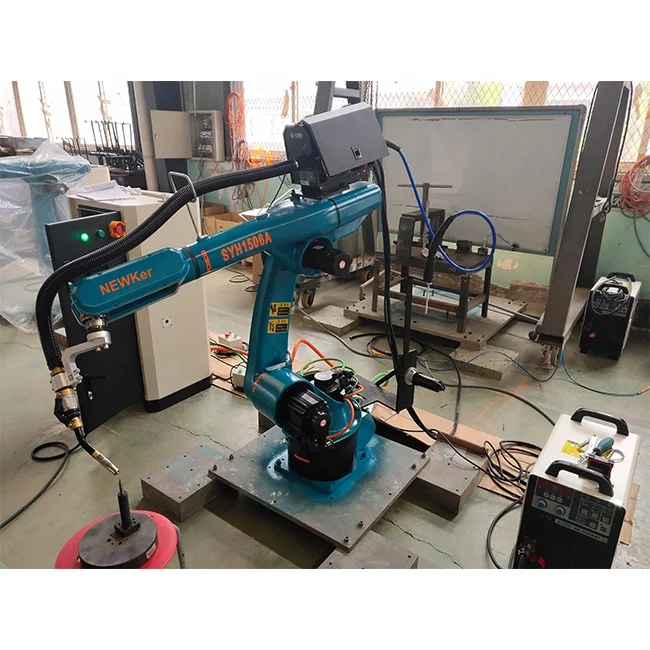 Cheap 6 Axis Cnc Welding Robot Arm Kit Including Robot Controller Similar KUKA Okuma Robot Arm