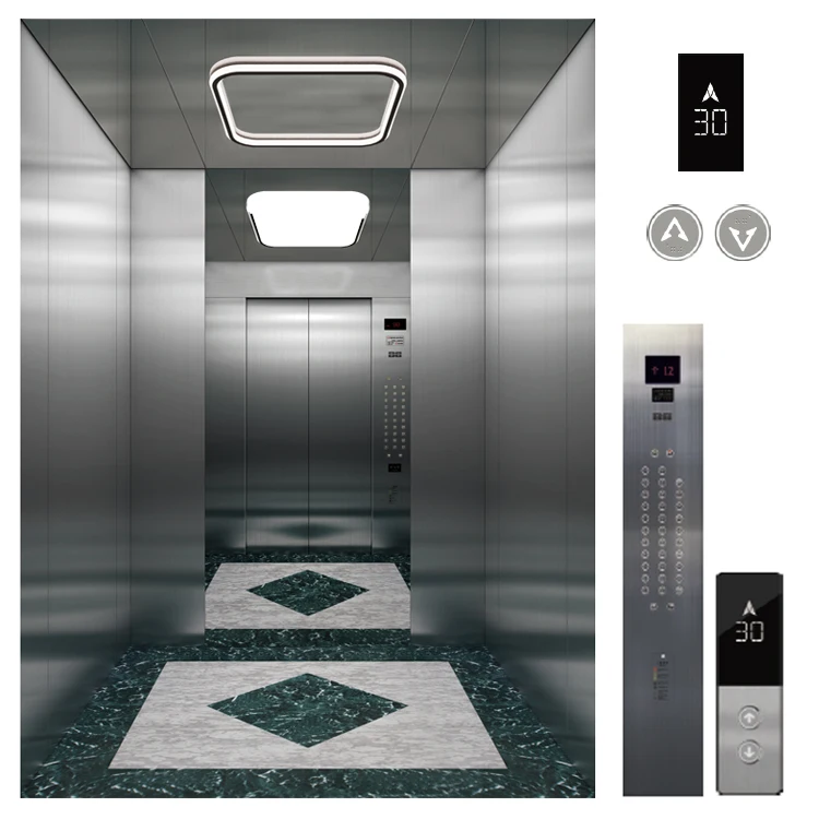 High Quality Fuji Elevator 450kg 6 Peoples Elevator Elevator Lift Passenger Passenger Lift