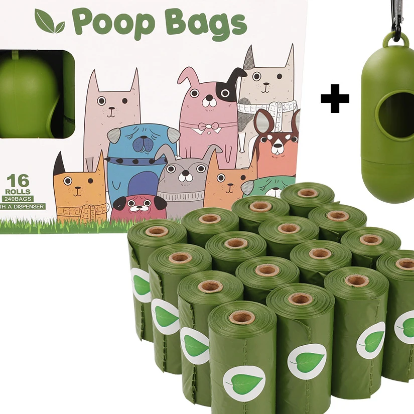 Custom Biodegradable Compostable Dog Poop Disposal Bag Made Of