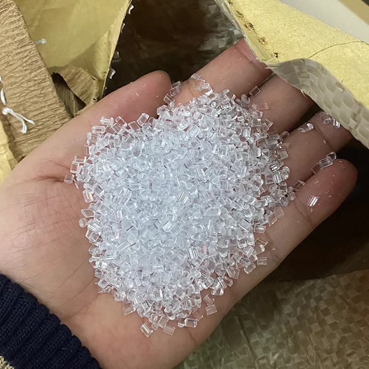 GPPS 525 Virgin Polystyrene Pellets High Grade Plastic Raw Material for Molding Disposable Forks