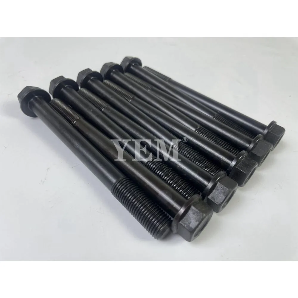 V3307 Cylinder Head Screw for Kubota Excavator Engine Parts China Manufacturer