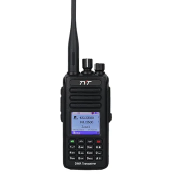 TYT MD-UV390 PLUS 10W Walkie Talkie AES256 Radio UV390 PLUS IP67 Waterproof Dual Band Digital Mobile Radio Walkie Talkie