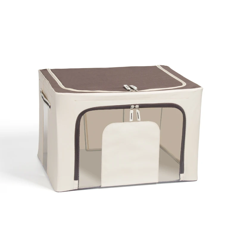 Home Organizer Large Capacity Clothes Storage Box Foldable Dustproof Oxford Organizers