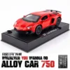 1:32 lambo750 rouge