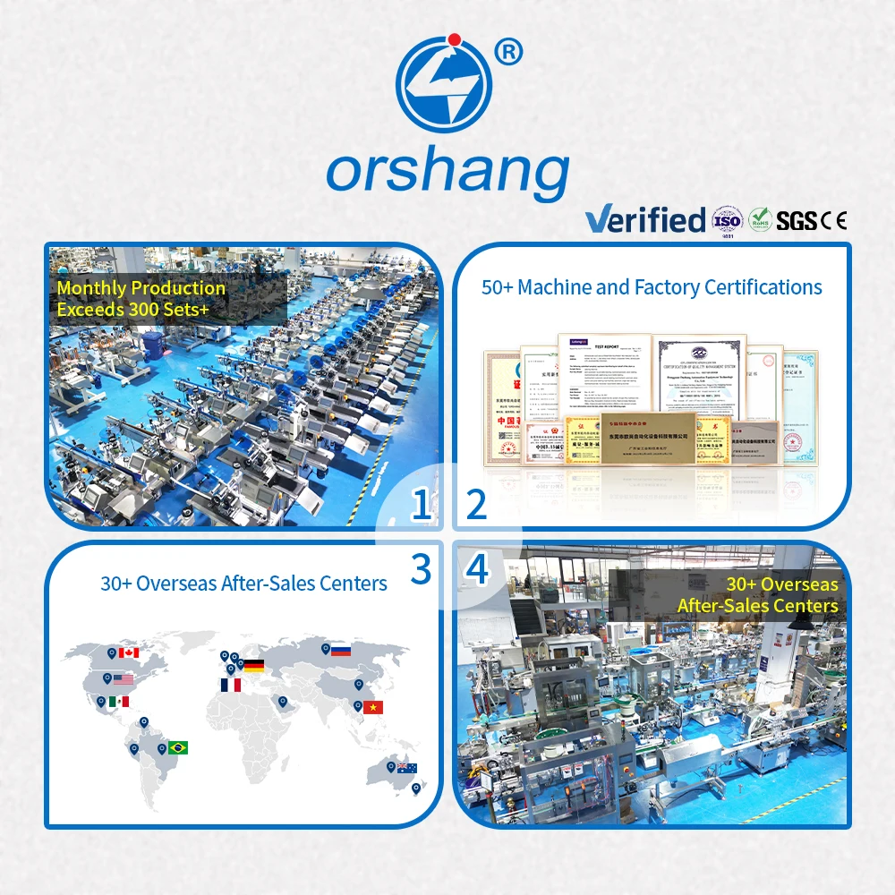 Orshang Semi Automatic Square Bottle Labeling Machine Label Applicator Machine Semi Automatic Round Bottle Labeling Machine