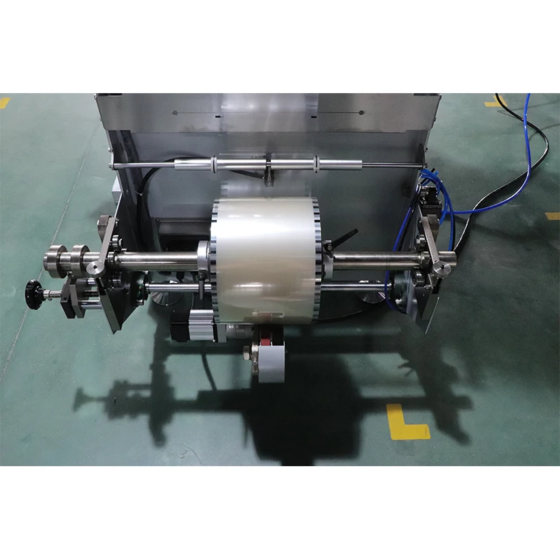 Automatic Ice Cube Bag Filling Packaging Machine Small Ice Block Tube 1kg 3kg 5kg Weighing Packing and Sealing Machine