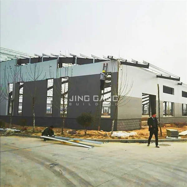 Easy Factory Warehouse Prefabricated New Design Fabricated Industrial Prefab Workshop Warehouse Modular Steel Structure