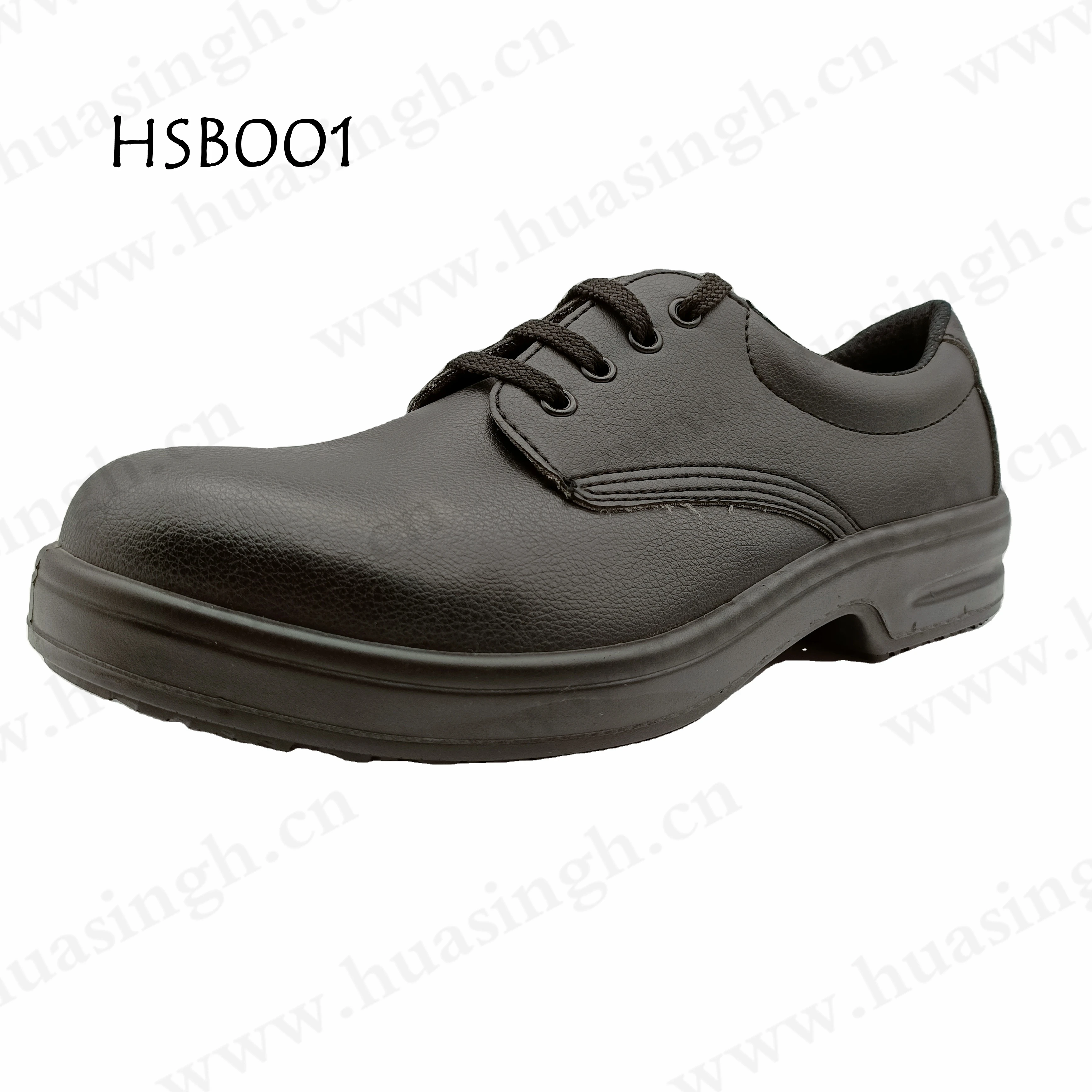 Rwh,heavy Casting Industrial Fiberglass Toe Insert S3 Work Shoes Anti-acid Natural Cow Leather Construction Safety Shoes HSB001