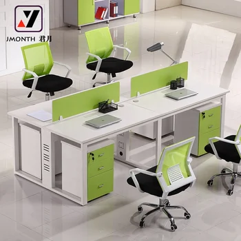Modern Steel Frame Open Office Partition / Workstation