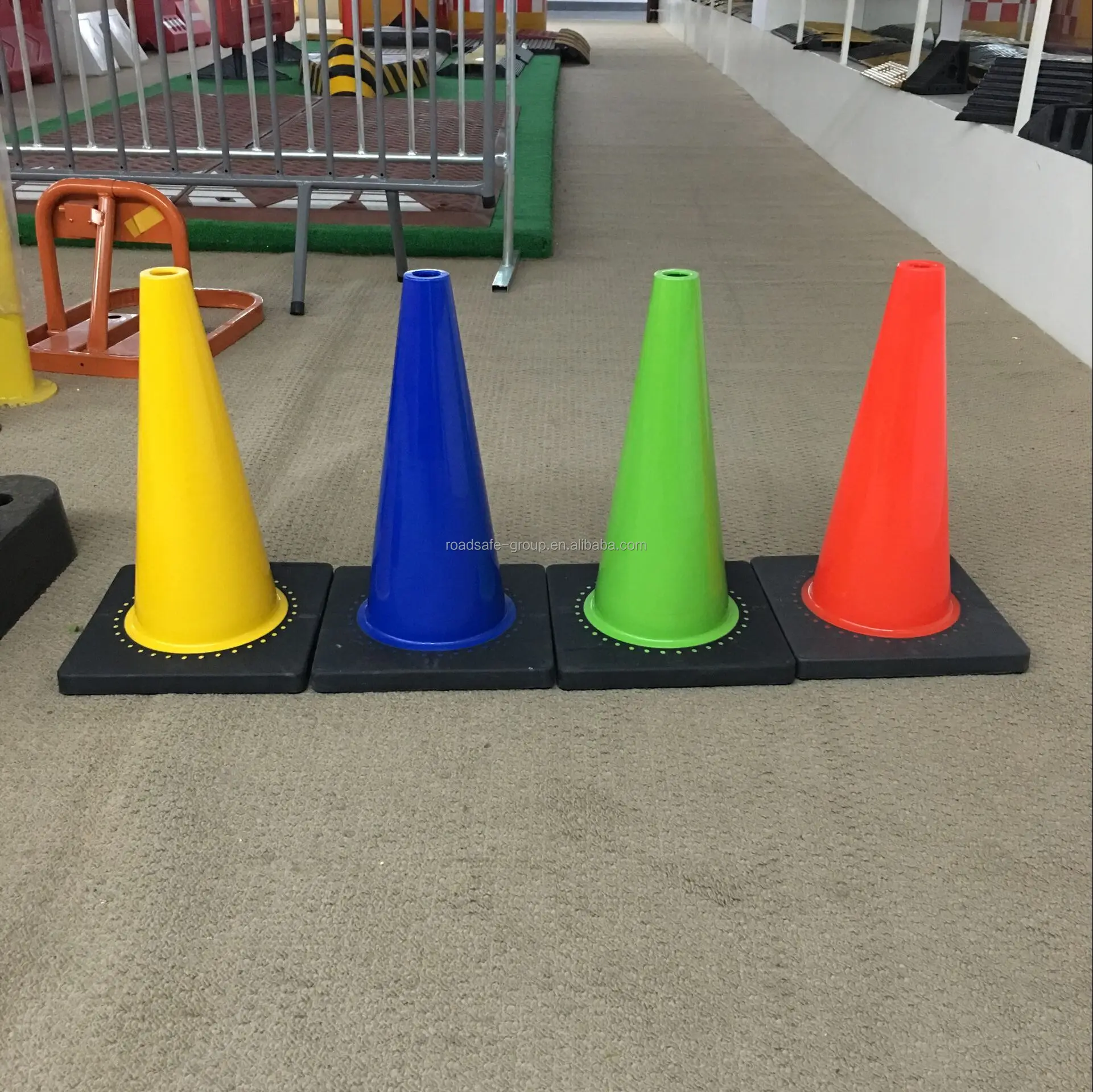 Многофункциональные дорожные строительные конусы conos de seguridad флакон 36 дюймов 90 см прочный безопасный дорожный конус из ПВХ с основанием