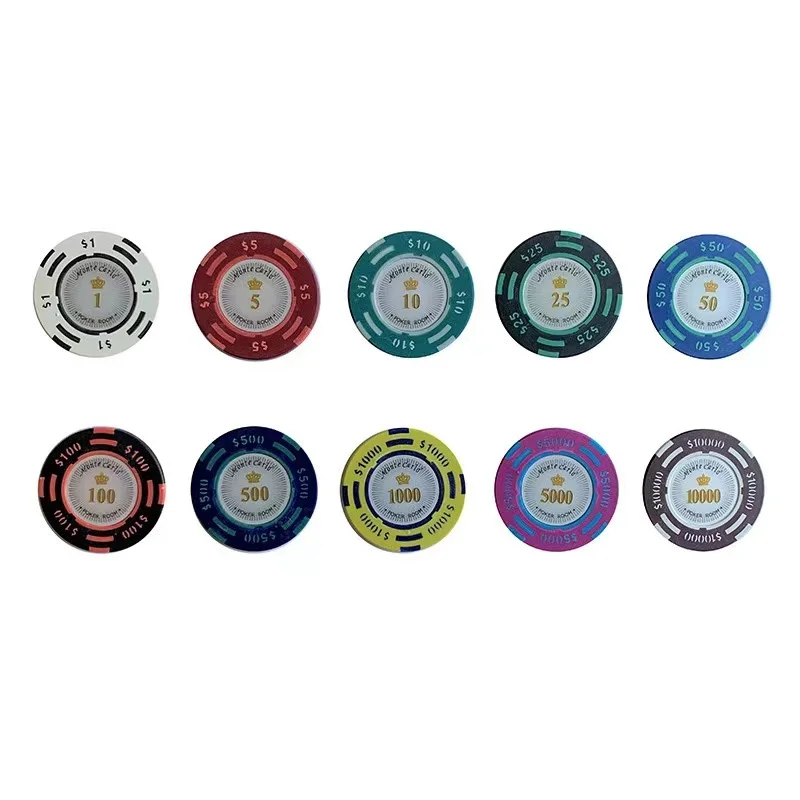 Professional Casino 300 Set Custom Clay Poker Chips With Poker Chip