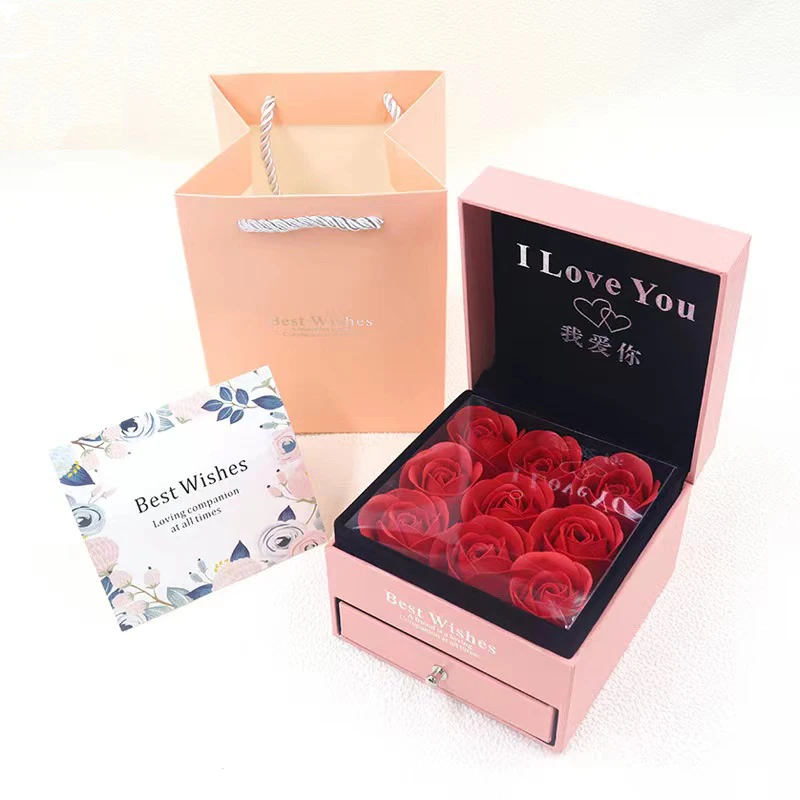 Forever Preserved Ring Jewelry Gift Rose Box For Mothers Day - Buy Gift ...