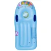 With handle - blue lettering