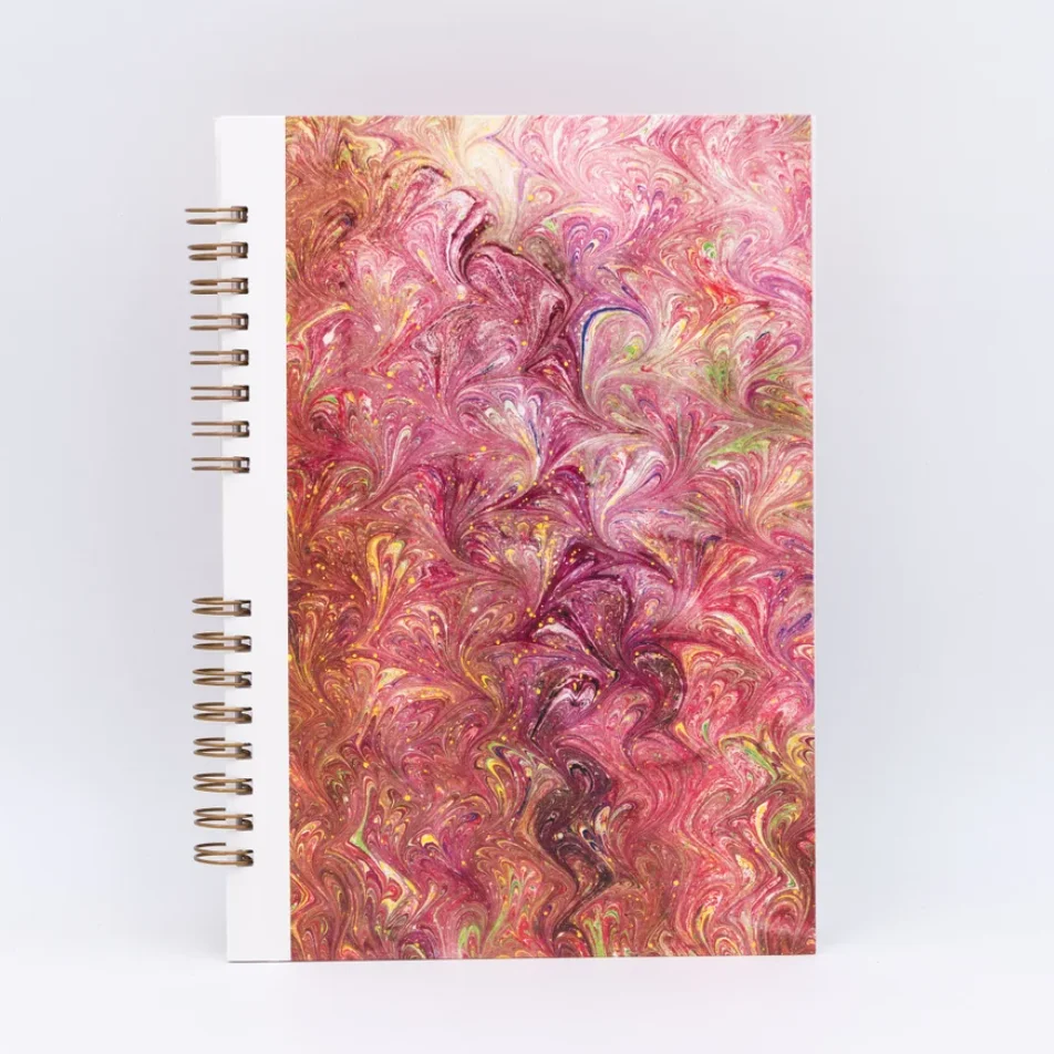 Custom Printed Logo A4 A5 Writing Pads Promotional Branded Stone Paper Eco Spiral Notebooks