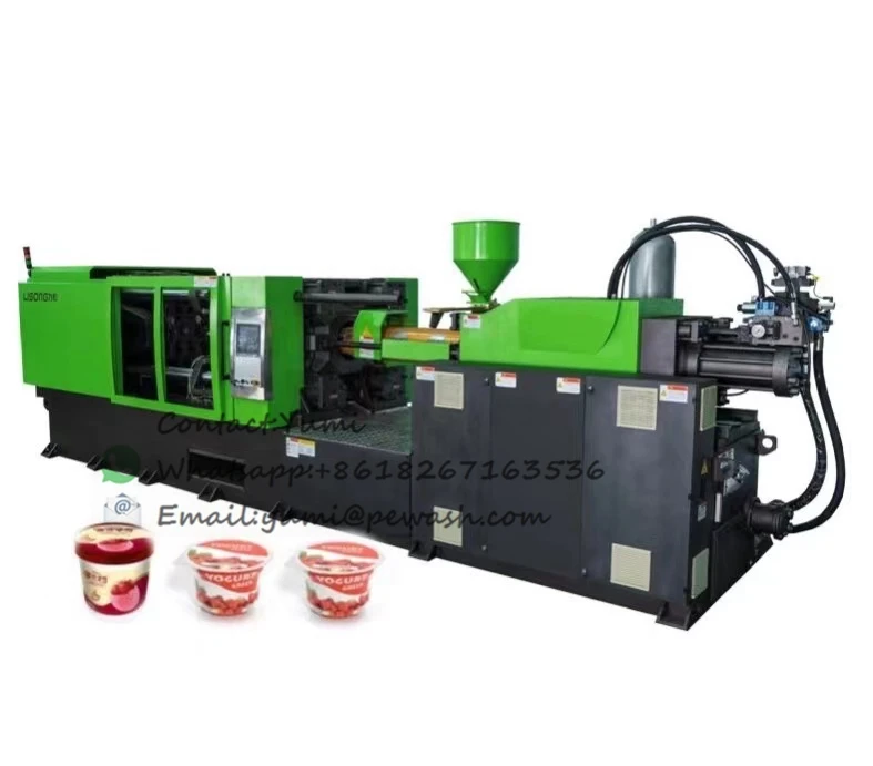 LISONG High Speed Horizontal Injection Molding Machine Plastic Fruit Crate Moulding Making Machine
