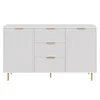 140 cm de large * 40 cm de profondeur * 80 cm de haut (armoire latérale)