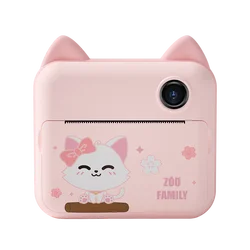 Детская Цифровая камера Polaroid можно снимать фотографии и термочувствительную печать маленькая Студенческая портативная игрушка в подарок на день