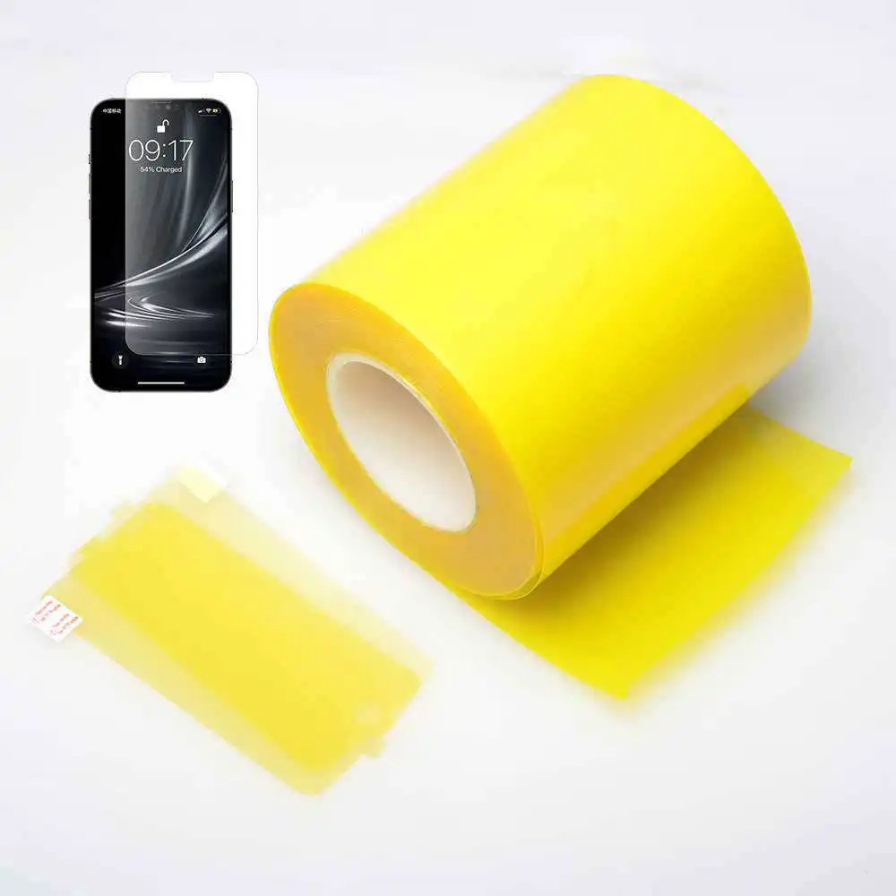 Customized Hydrogel Film Screen Protector for Mobile Phones Anti-Shock 2.5D TPU Material Cutting Machine Included