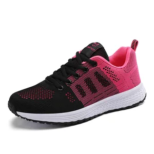 Women's Casual Sneakers New Fashionable Walking Style Sports Shoes with Stock for Running Ladies' Shoes Zapatillas De Mujer