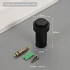 Stainless Steel Matte Black 80MM