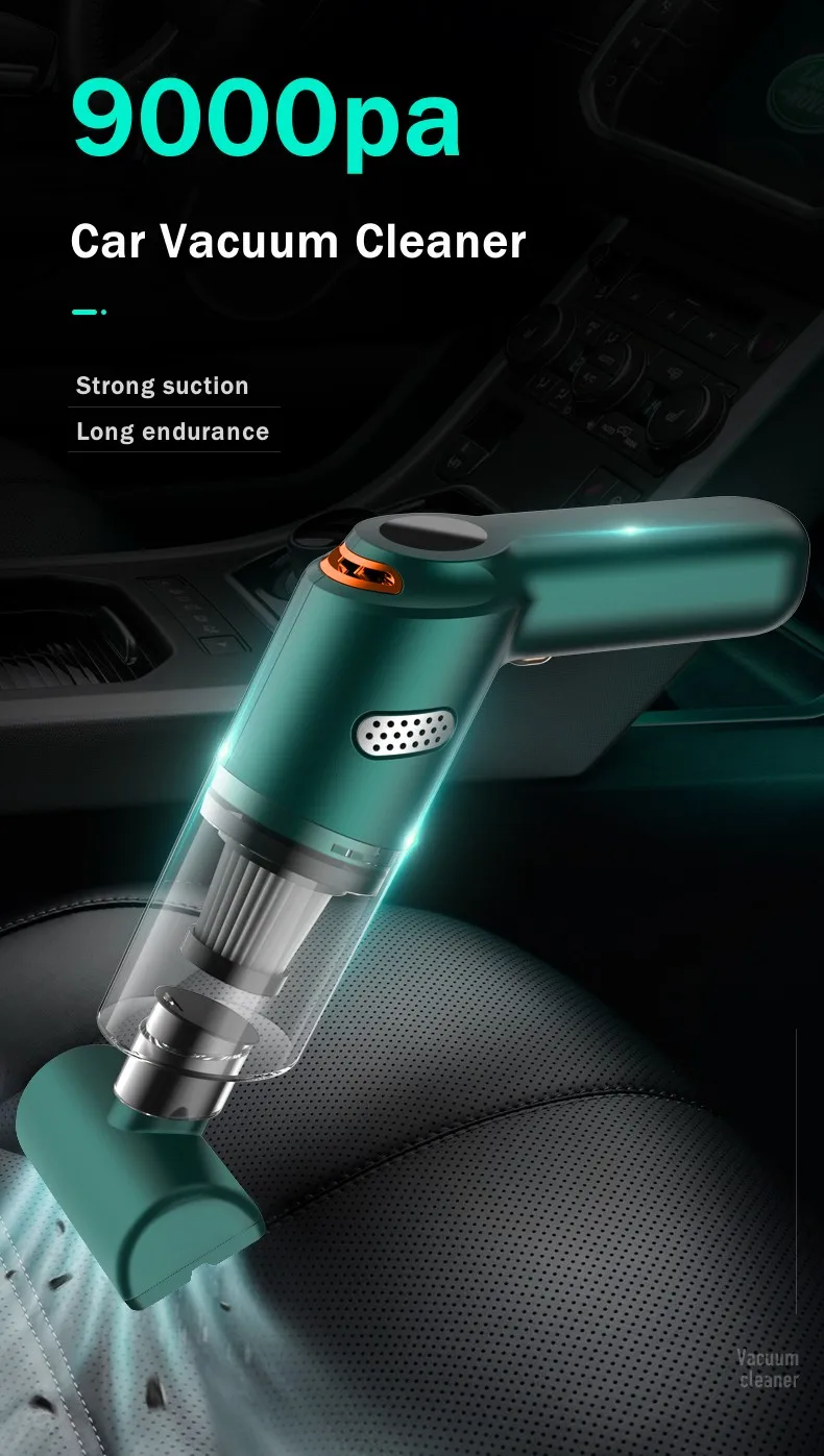 Nyo Handheld Car Vacuum Cleaner, 9000Pa Handheld Vacuum Cleaner & Air Duster, 120W
