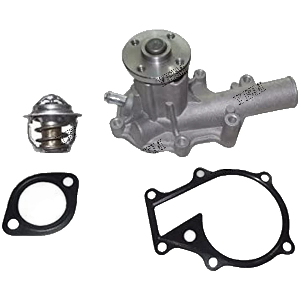 New WATER PUMP With THERMOSTAT Fits for Kubota R310 OLD TYPE R310BH OLD TYPE Aftermarket Engine Parts