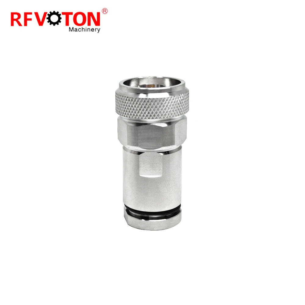 Straight RF Connector Adapter N Male Clamp Connector for LMR300 5DFB Cable