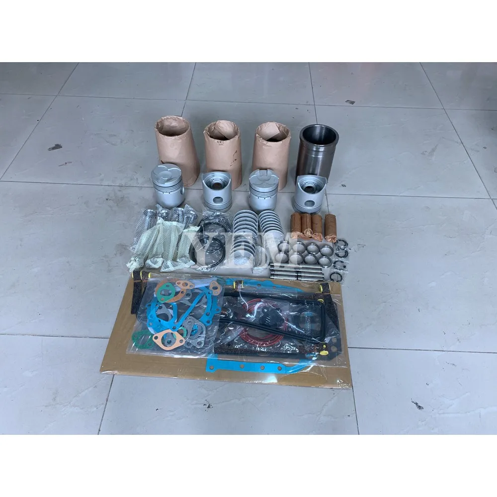 Repair Kit With Overhaul Gasket Set Piston Rings Liner Bearing Valves for Isuzu DA220