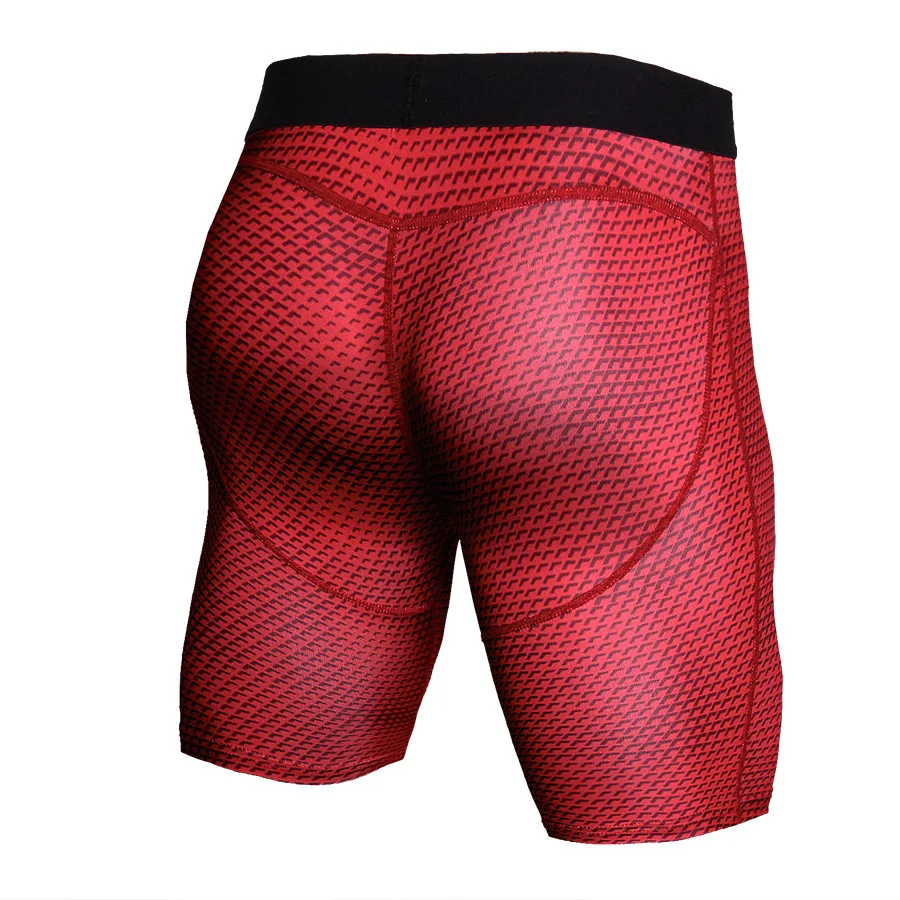 Mens Workout Fiess Shorts Sport Running Gym Compression Shorts Men Casual Custom Print166_voghion.com