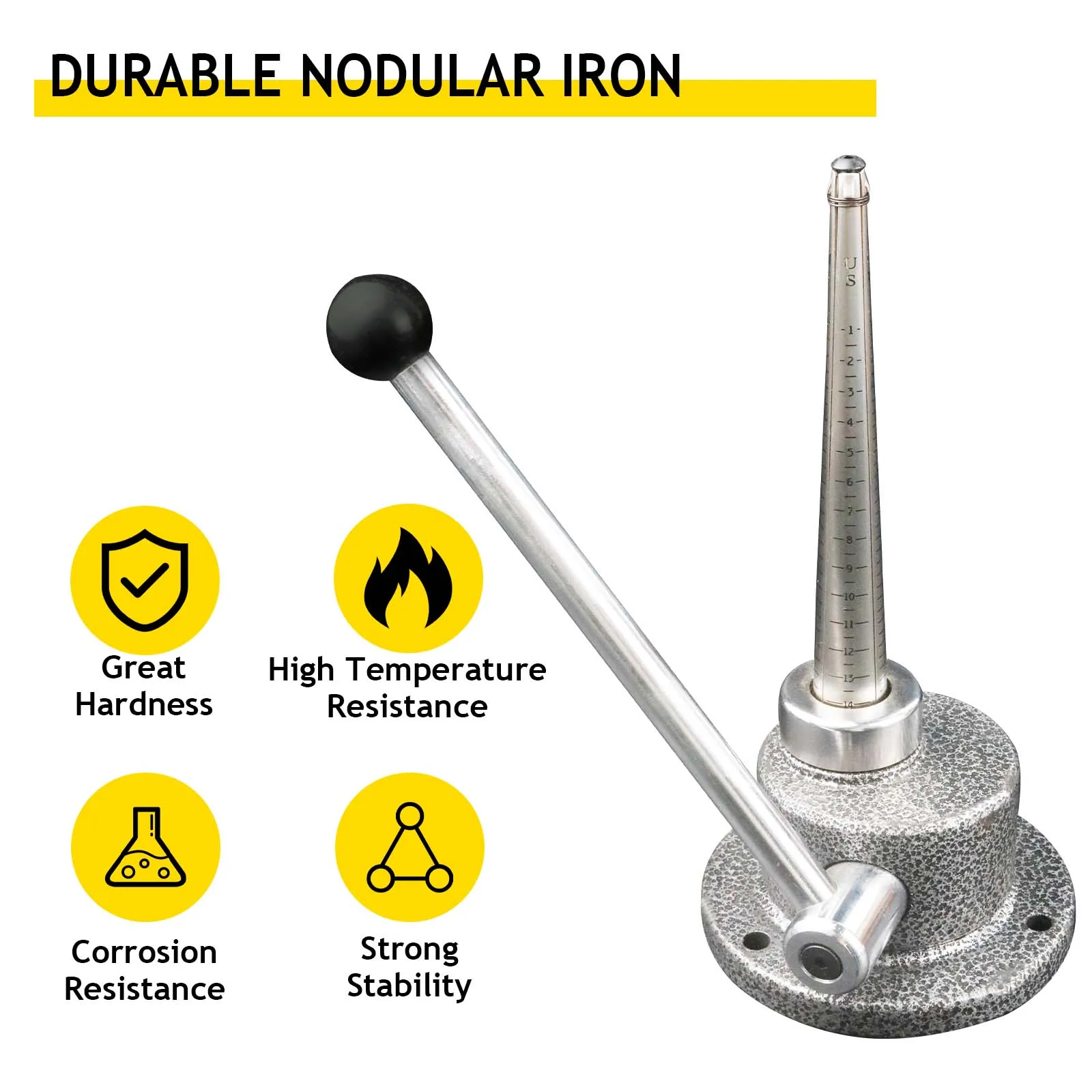 Ring Enlarger Size Adjustment Tool Iron Coin 4 Splines Ring Size 1-14 Jewelry Making Machine Ring Stretcher for Jewelry Repair